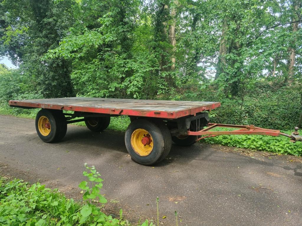 Landbouwwagen schamelwagen balen wagen hooiwagen plattewagen, Ophalen, Transport