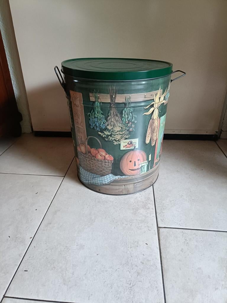Mooi blik, Ophalen, Zo goed als nieuw, Minder dan 10 liter, Metaal