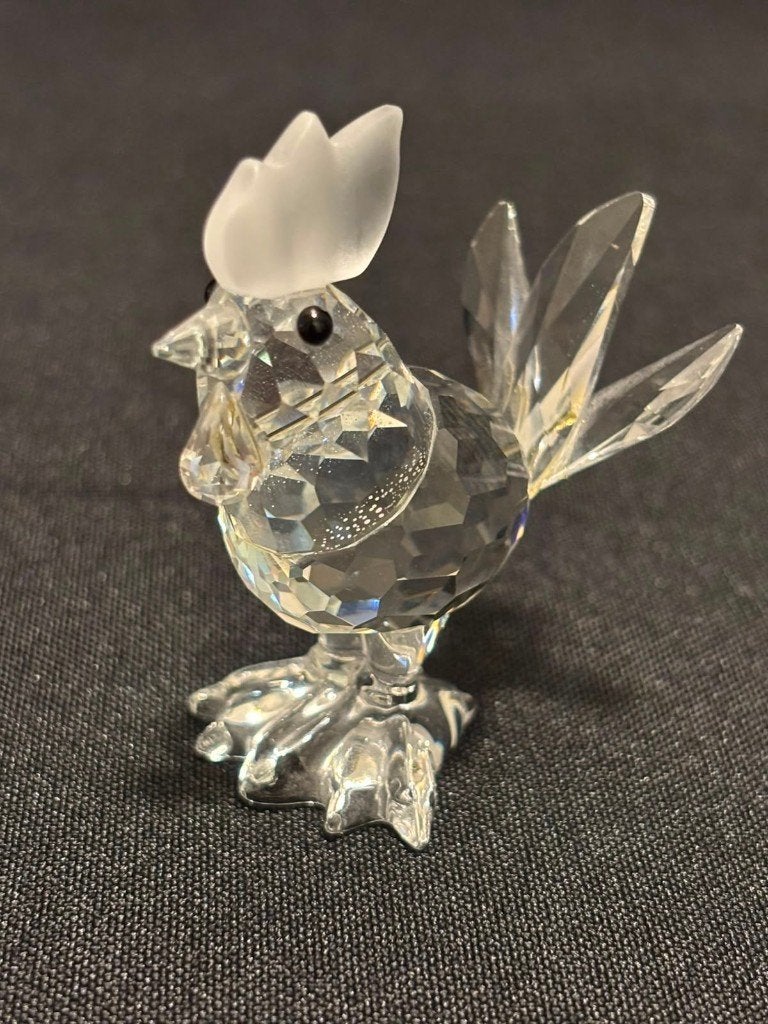 Swarovski haan | Crystal Memories | Vintage kristal, Verzamelen, Swarovski, Ophalen of Verzenden, Zo goed als nieuw, Figuurtje