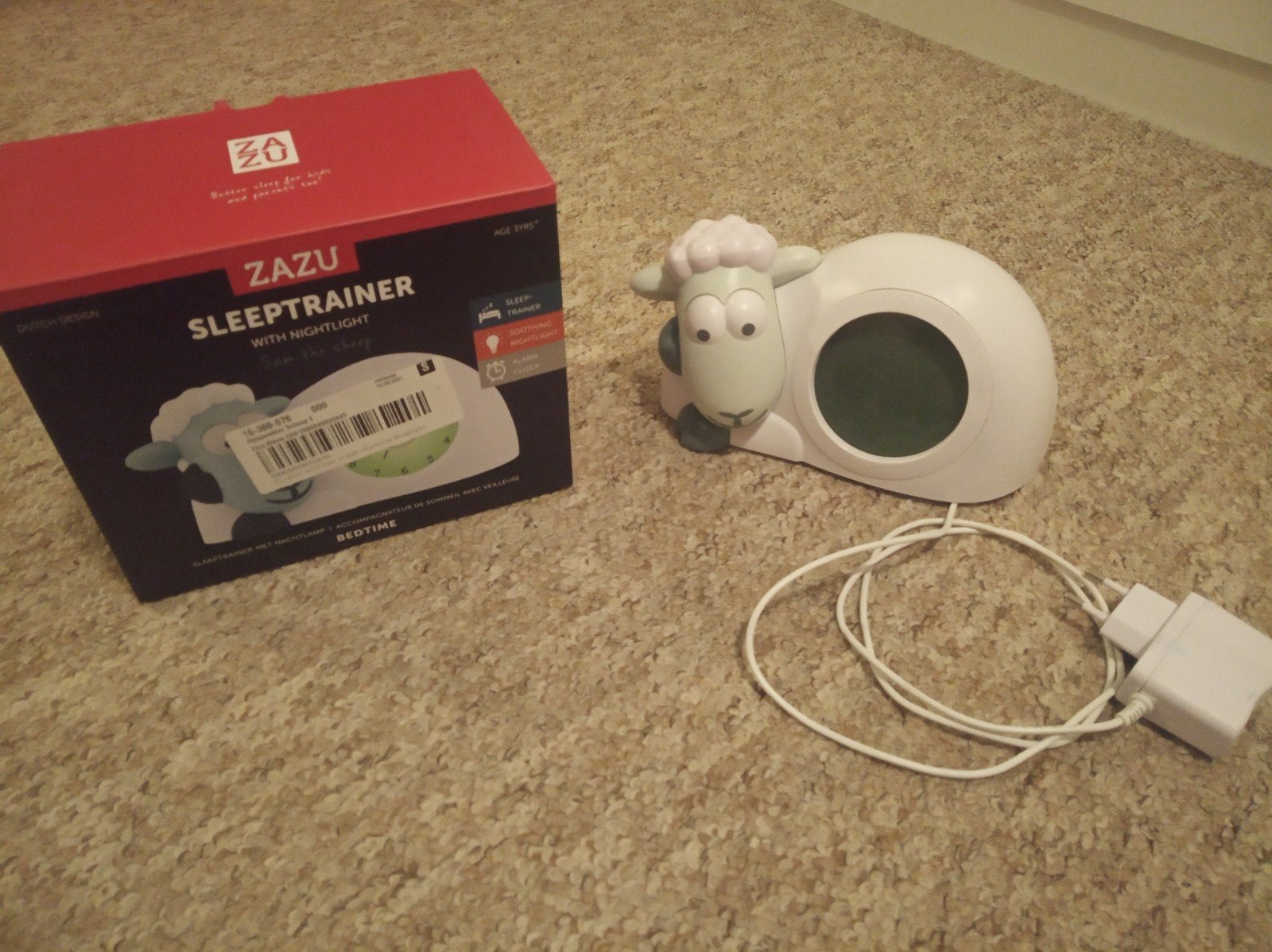 Zazu Sleeptrainer Schaap met Nachtlampje, Ophalen