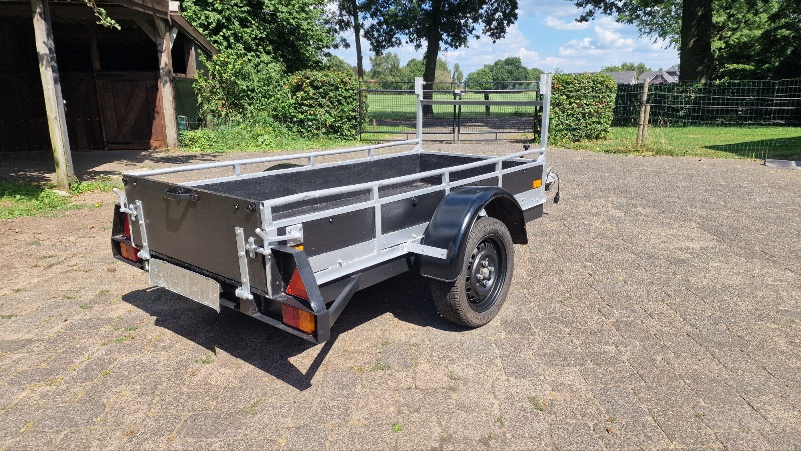 Nette lichte aanhanger 200x95 cm |, Ophalen