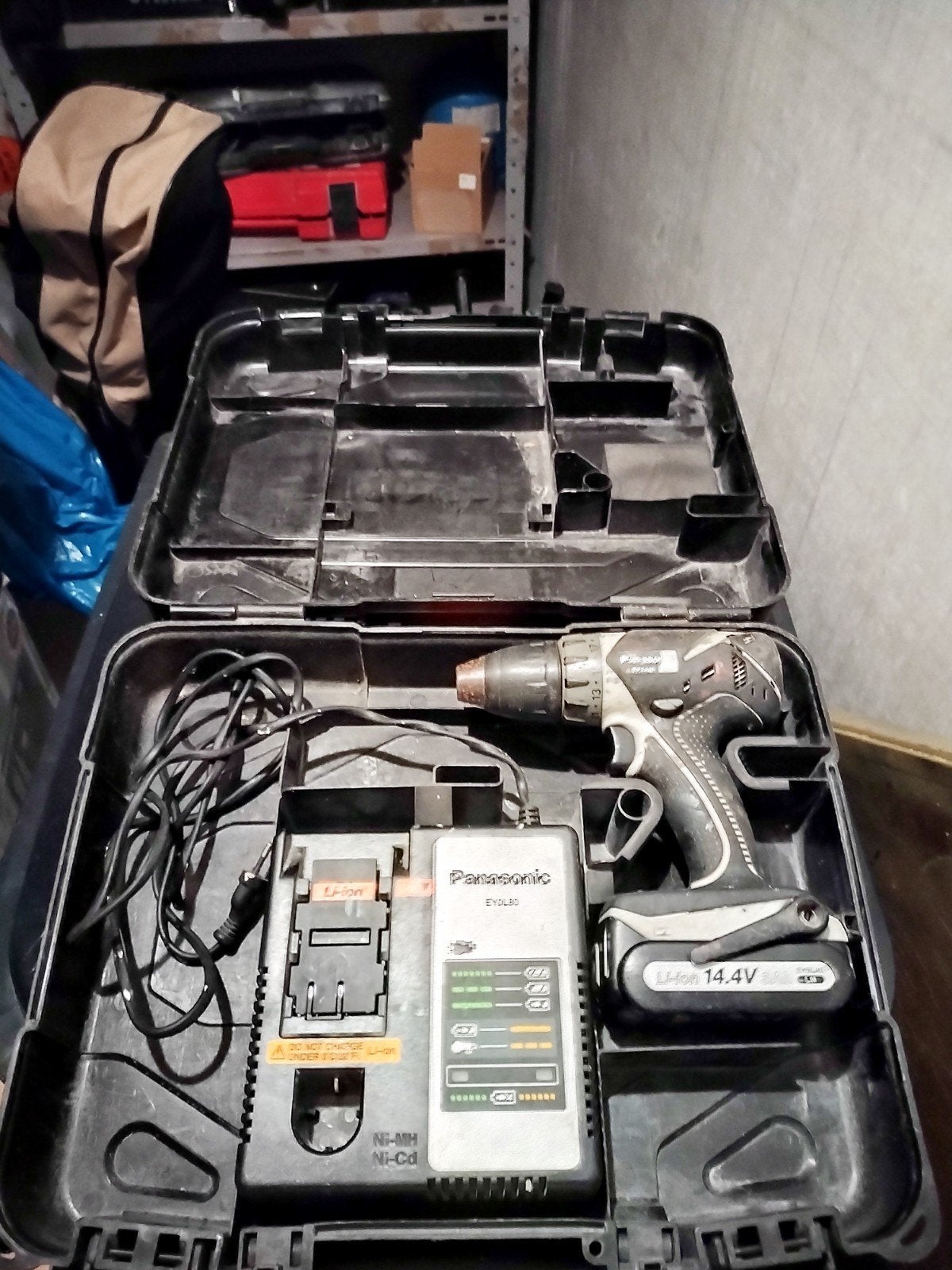 Panasonic EY7440 Boor-/Schroefmachine met lader en accu, Doe-het-zelf en Verbouw, Gebruikt, Variabele snelheid, Ophalen of Verzenden