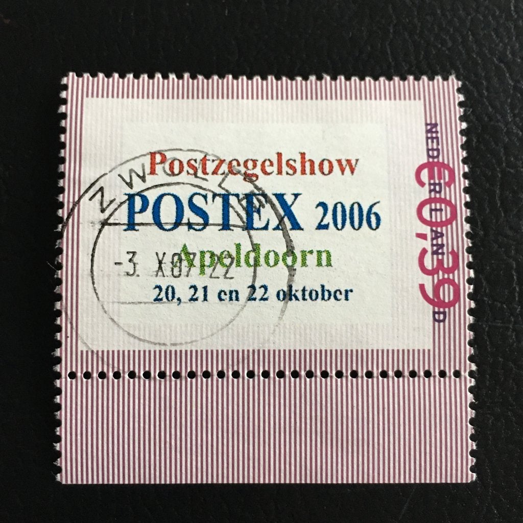 2215 Persoonlijk - Postex Apeldoorn 2006 - gestempeld, Ophalen of Verzenden, Na 1940, Gestempeld