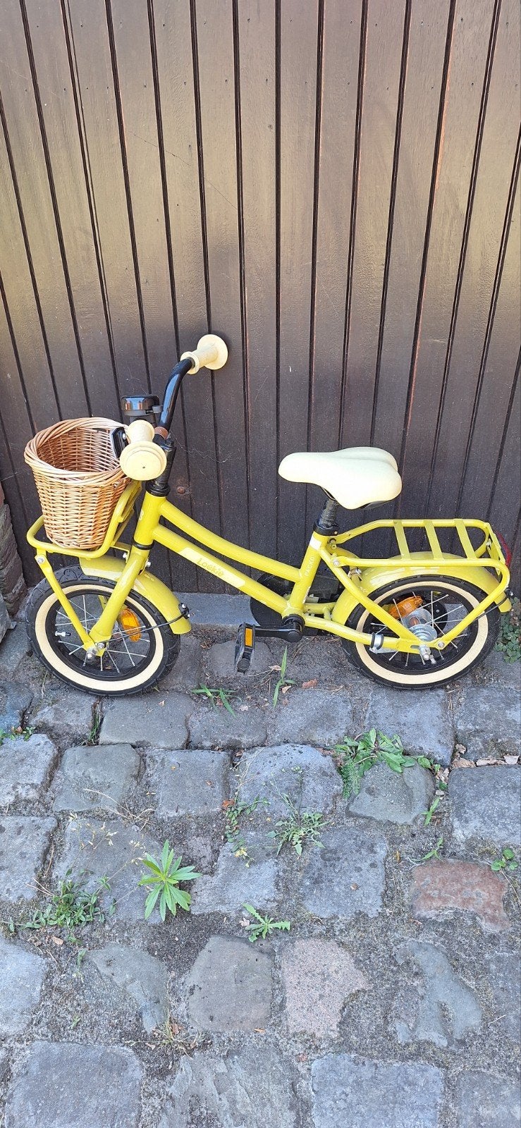 kinderfiets Loekie 2 tot 5 jaar incl. zijwieltjes, Ophalen, Minder dan 16 inch, Zijwieltjes