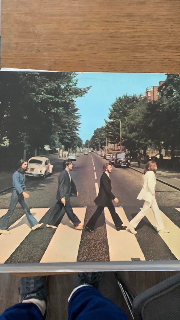 Beatles - abbey road, Cd's en Dvd's, Vinyl | Pop, Ophalen of Verzenden, Zo goed als nieuw, 12 inch