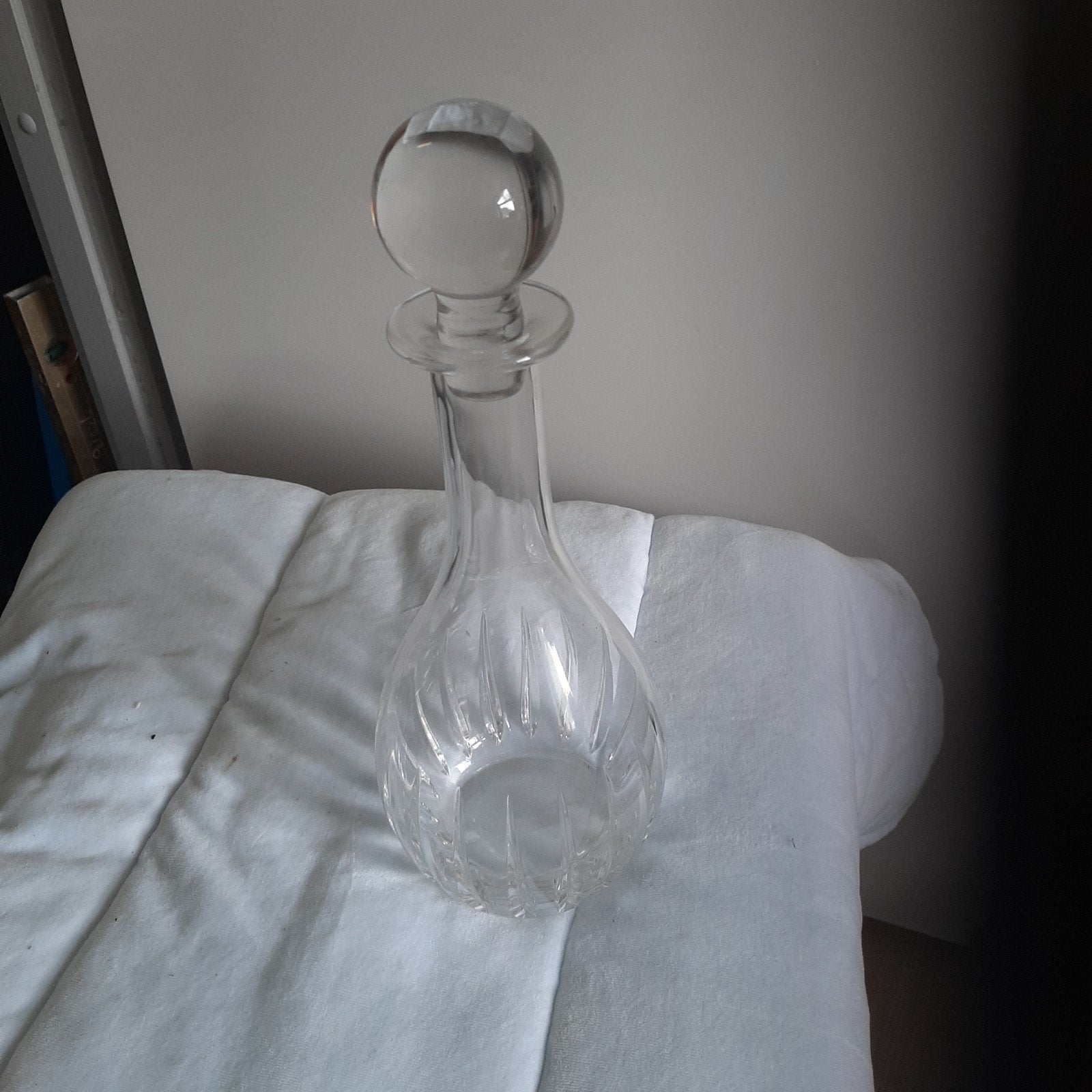 fraaie wedgwood kristallen  karaf als nieuw, Ophalen, Zo goed als nieuw