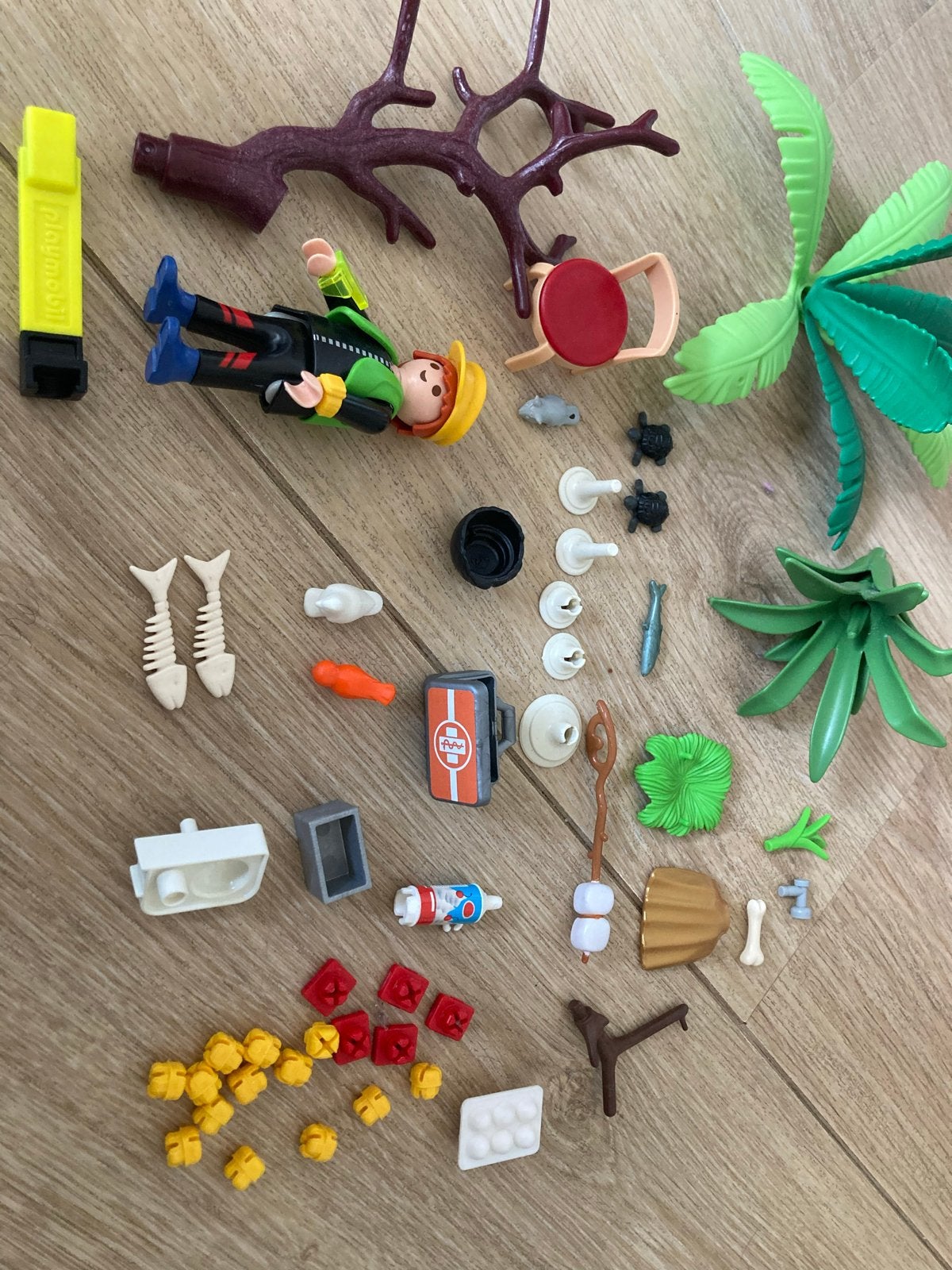 Playmobil accessoires los OPHALEN, Ophalen, Gebruikt, Complete set, Figuren