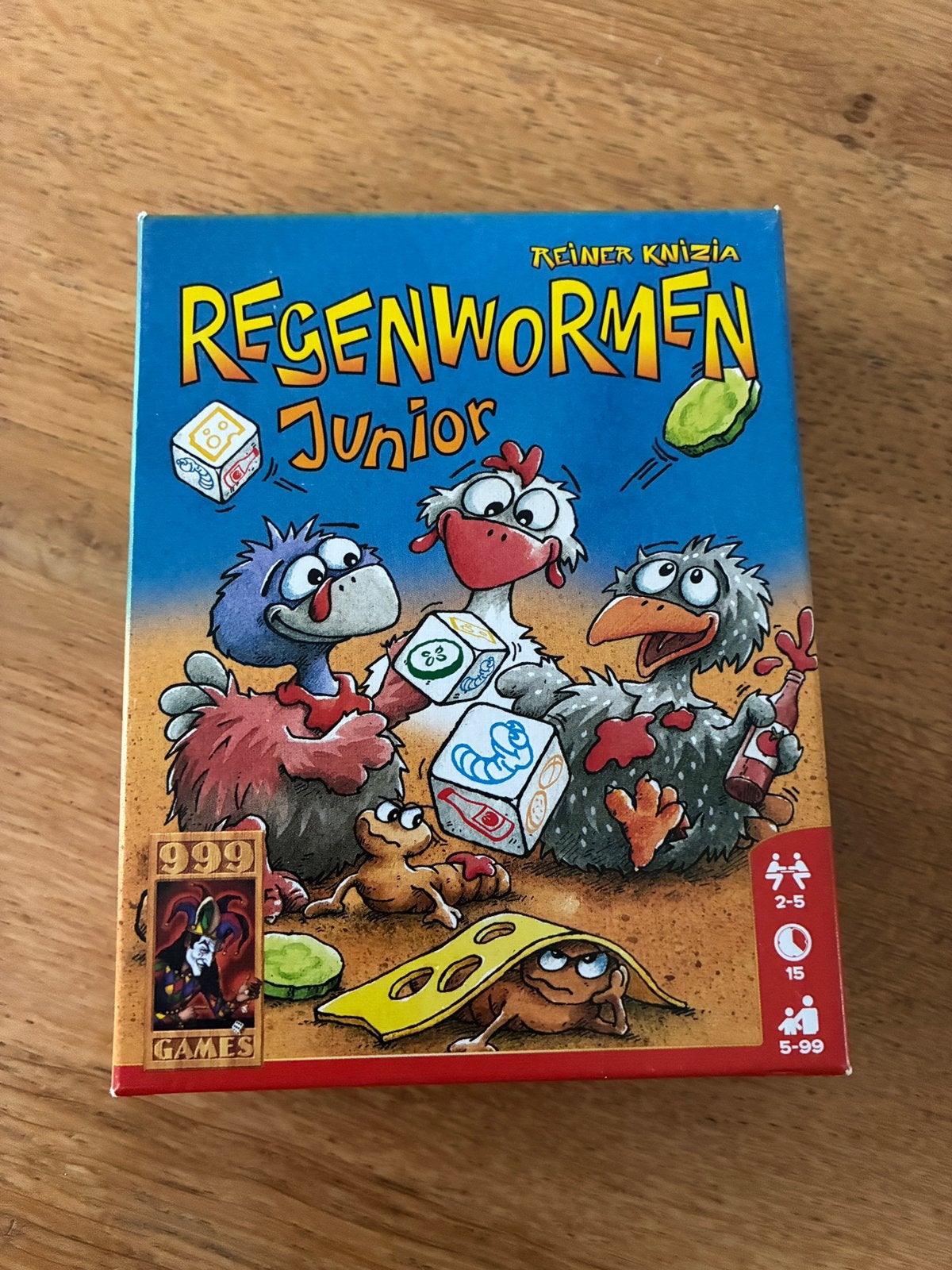 Regenwormen junior, Ophalen, Zo goed als nieuw