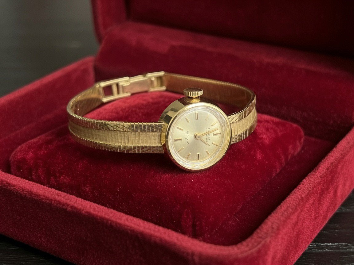 Prachtige 14 karaat vintage dames horloge 18 gram, Overige merken, Polshorloge, Ophalen of Verzenden, Zo goed als nieuw