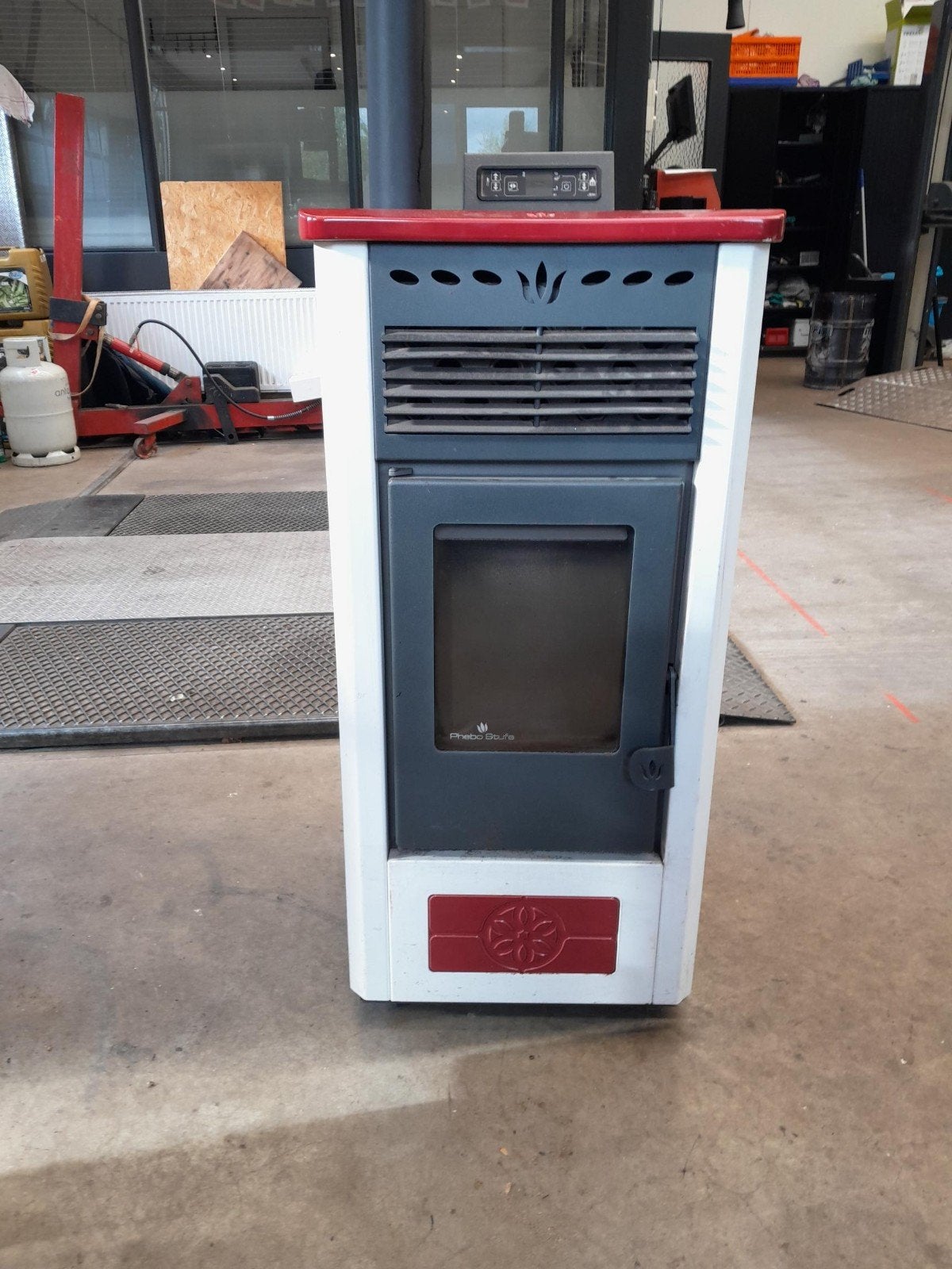 Phebo Stufe Febe 9 kW Pelletkachel - Zo goed als nieuw