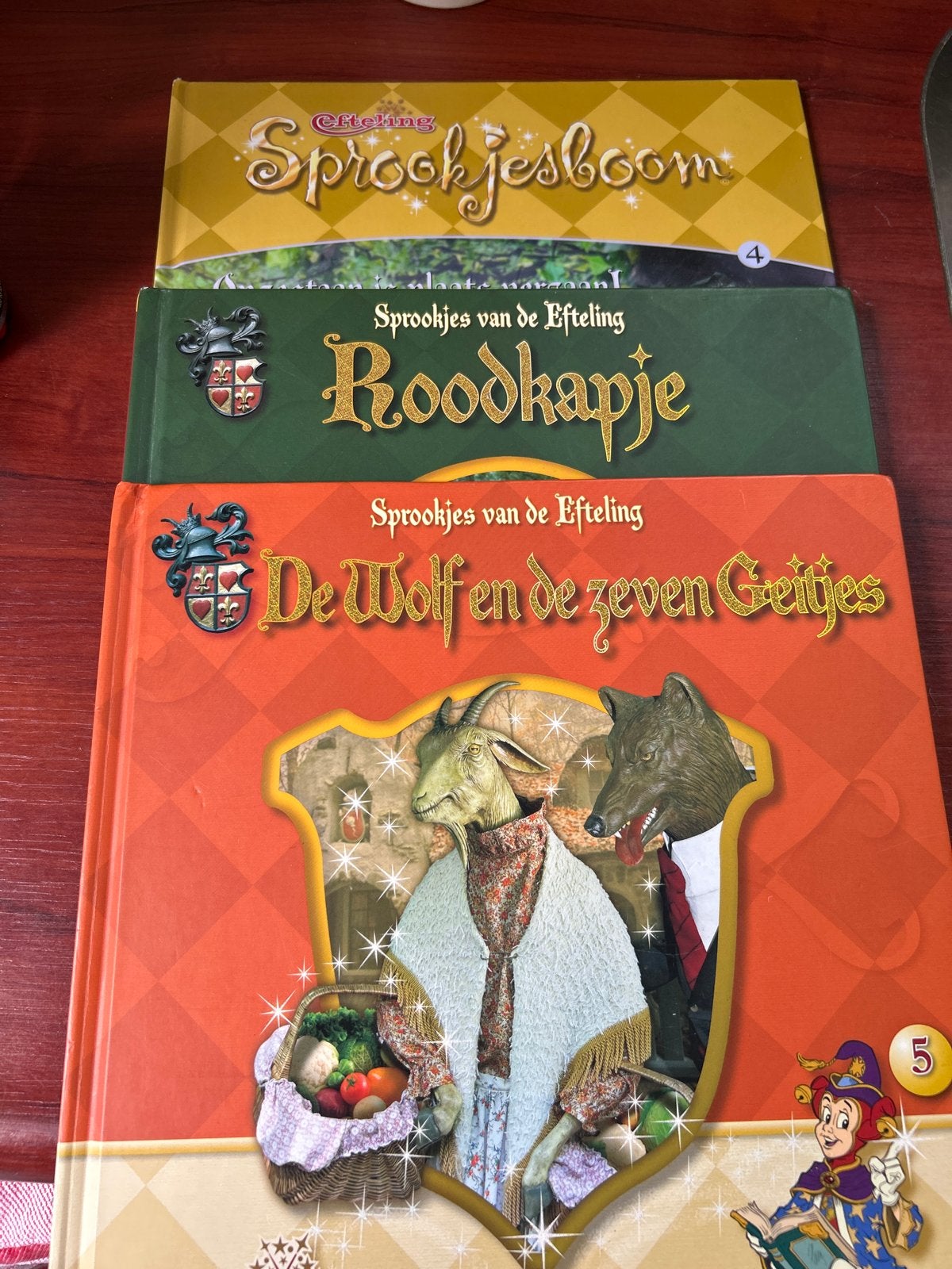 Efteling Sprookjesboeken: Roodkapje, Wolf en de Geitjes, Ophalen, Zo goed als nieuw