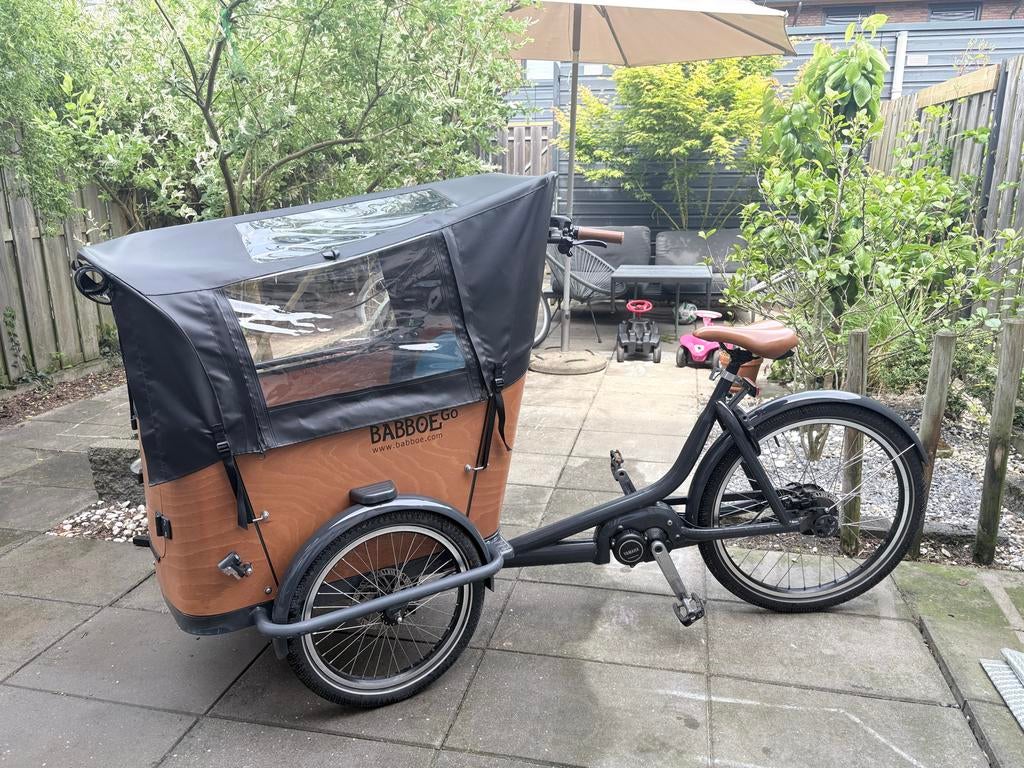 Babboe GO Mountain Bakfiets - Elektrisch 10/2023, Ophalen, Gebruikt, Bakfiets