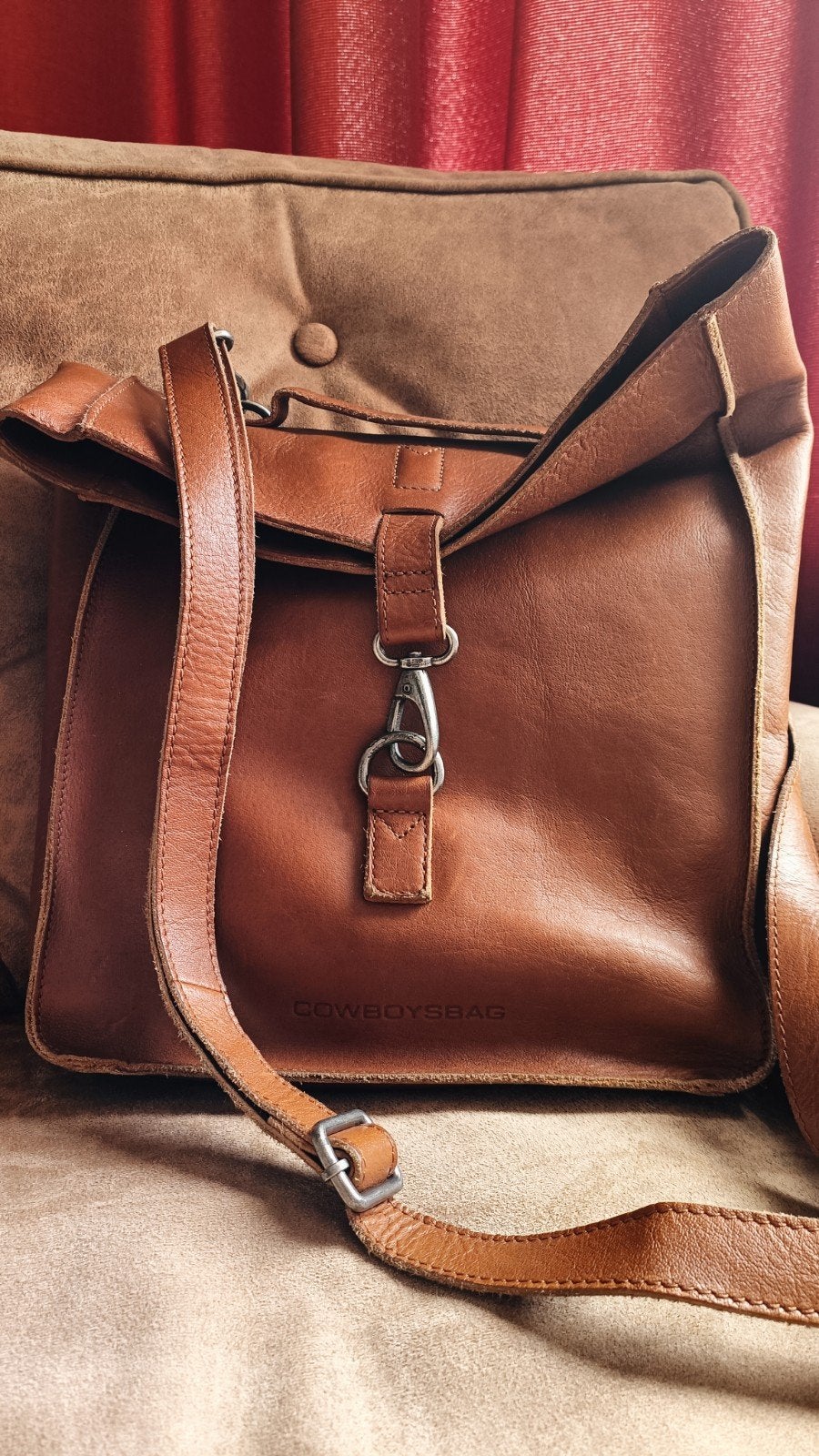 Cowboybag, Sieraden, Tassen en Uiterlijk, Tassen | Rugtassen, Ophalen, Zo goed als nieuw, Overige merken