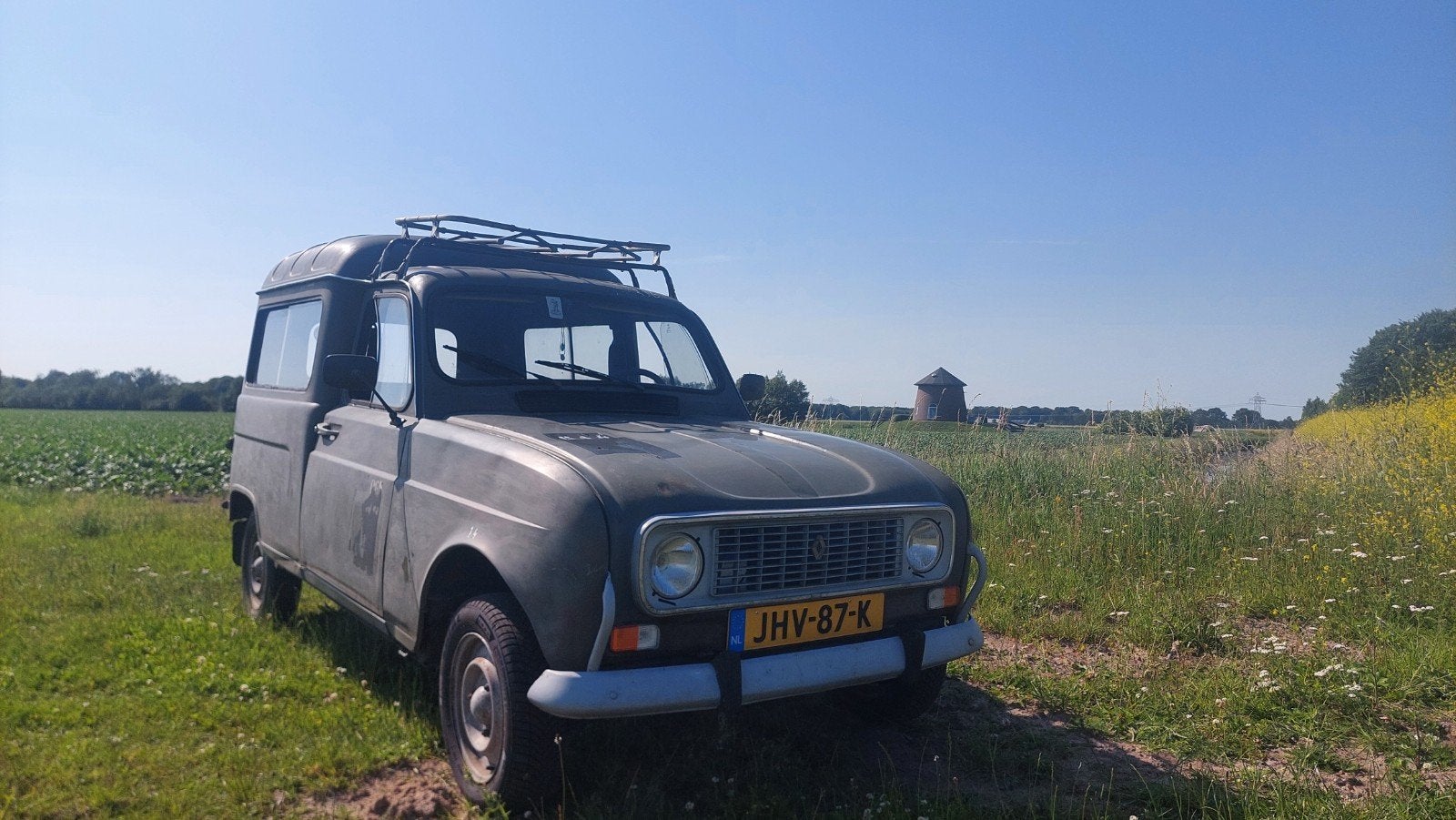 Renault 1986 Groen, Voorwielaandrijving, 4 stoelen, 845 cc, Leder