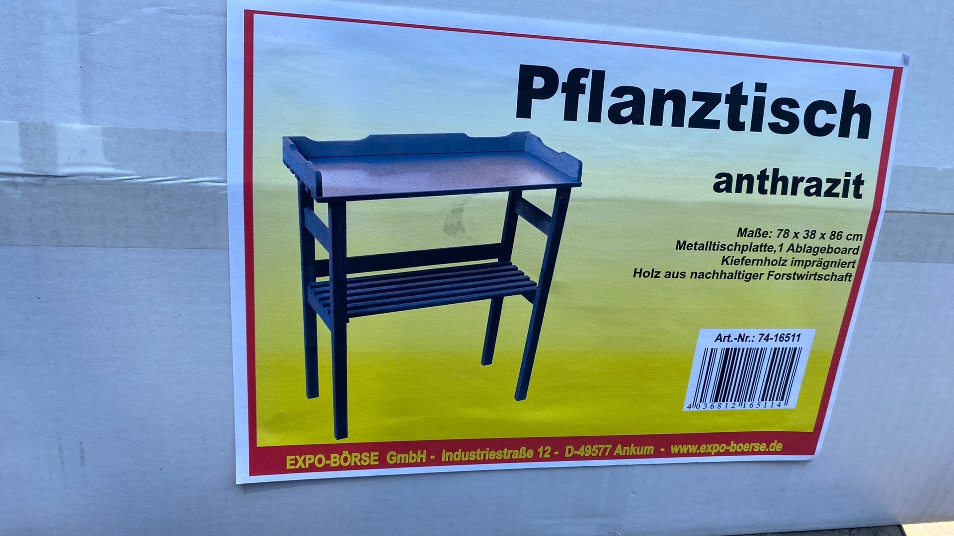 Plantentafel/oppottafel, Tuin en Terras, Ophalen of Verzenden, Zo goed als nieuw