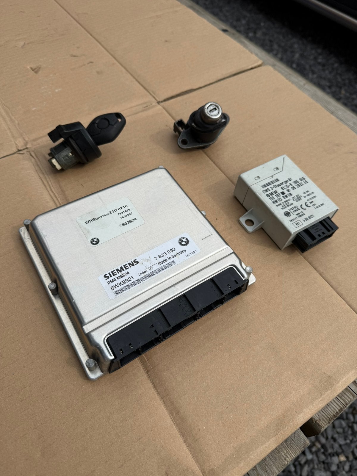 BMW e46 S54 343 PS M3 ECU MSS54 EWS motor ecu, Ophalen of Verzenden, BMW