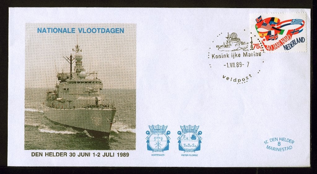 Veldpost 'Nationale Vlootdagen Den Helder’ 1989 -1995  (7), Ophalen of Verzenden, Onbeschreven, Nederland