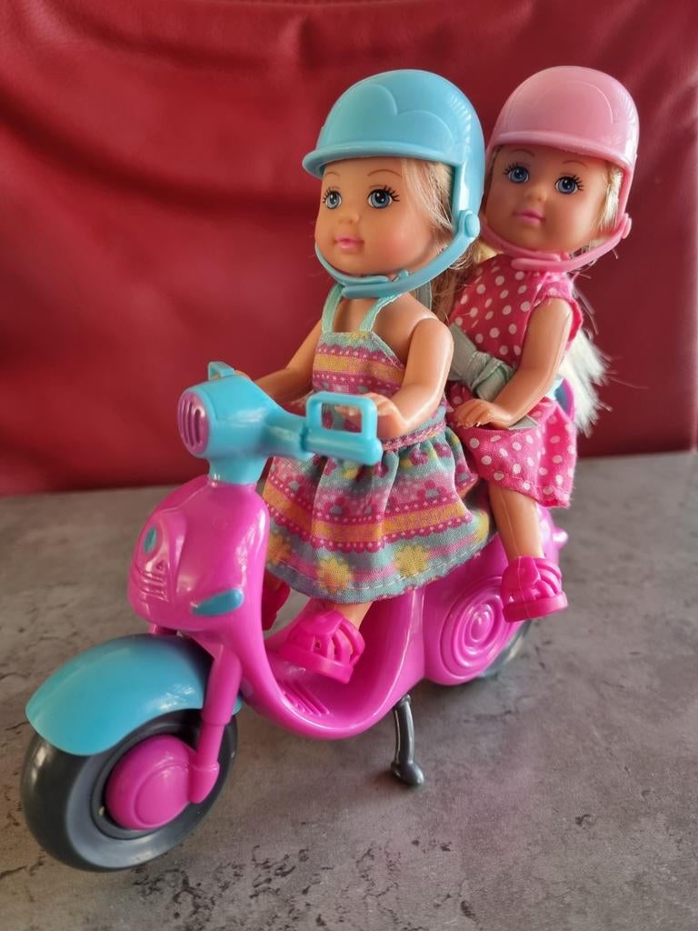 Orig,Simba,STEFFIE/EVI LOVE,SCOOTER FUN,compl,Inwst!, Ophalen of Verzenden, Zo goed als nieuw, Barbie