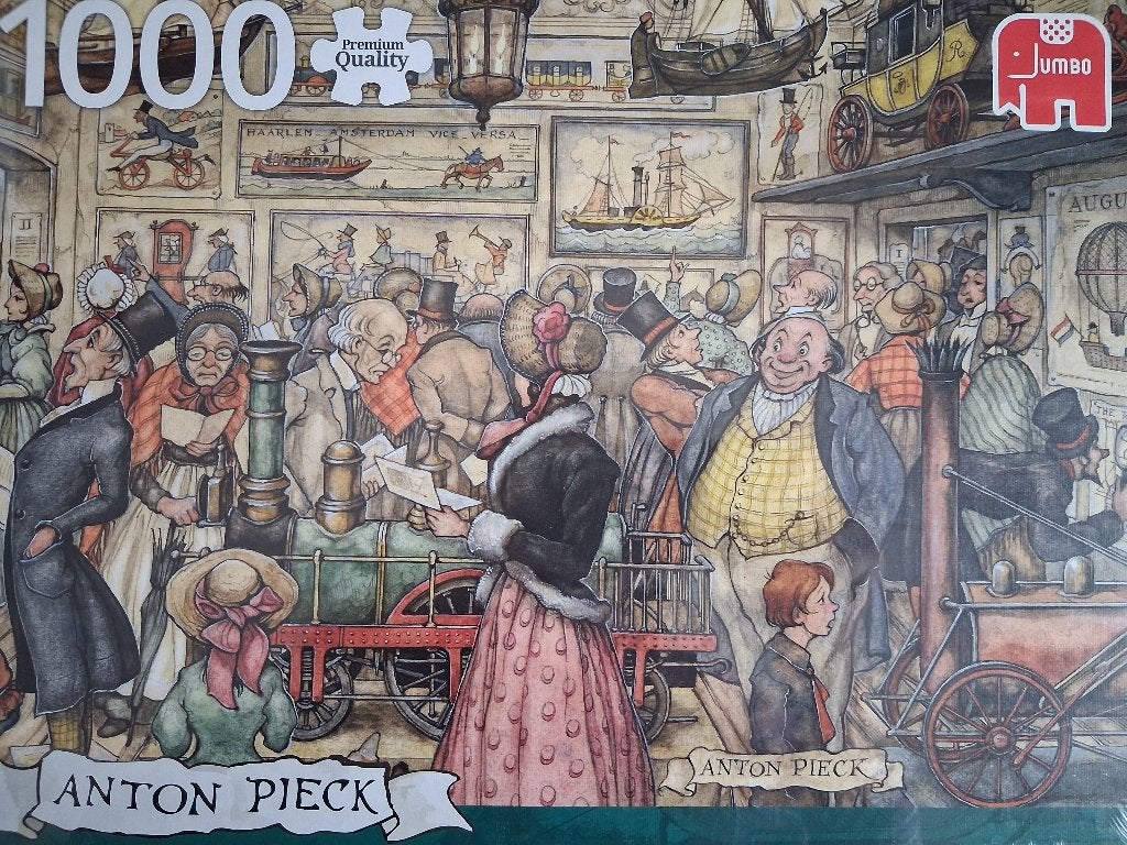 PUZZLE ANTON PIECK Jumbo, Hobby en Vrije tijd, Ophalen of Verzenden, 500 t/m 1500 stukjes, Nieuw, Legpuzzel