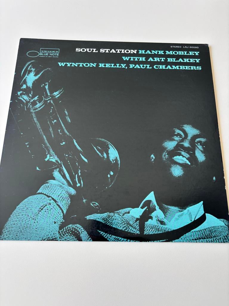 Hank Mobley - Soul Station (Blue Note Jazz LP), Cd's en Dvd's, Vinyl | Jazz en Blues, 1960 tot 1980, Ophalen of Verzenden, Zo goed als nieuw