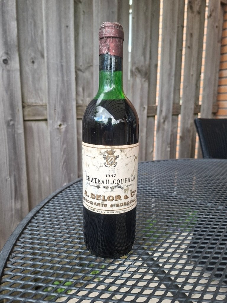 Chateau Caufran A.Delor & Cie 1947, Frankrijk, Nieuw, Ophalen of Verzenden, Rode wijn