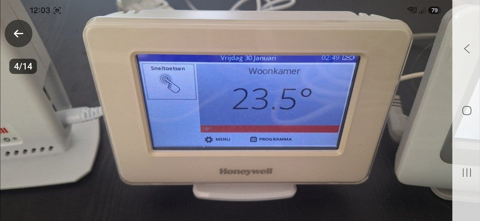 HONEYWELL EVOHOME DRAADLOZE THERMOSTATEN! WIFI ALLES EVOHOME, Doe-het-zelf en Verbouw, Thermostaten, Ophalen of Verzenden