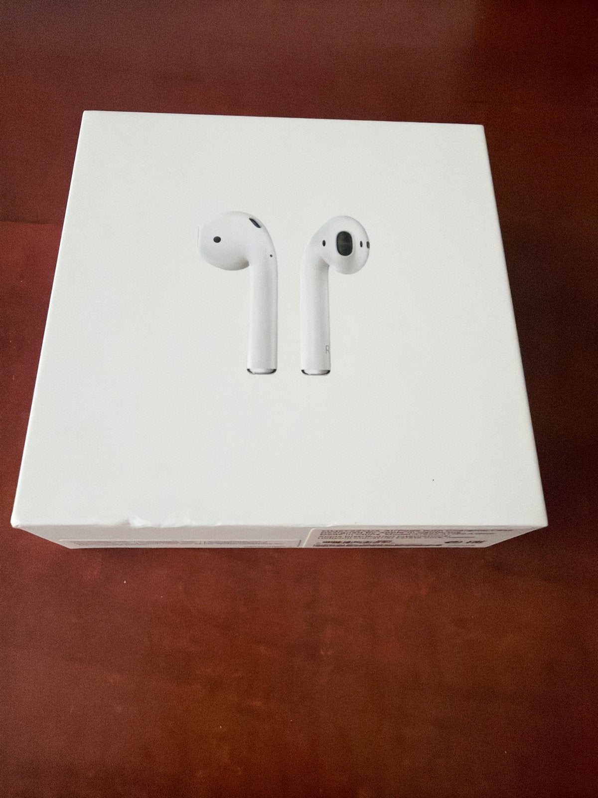 Lege doos Apple AirPods (met oplaadcase afbeelding), Ophalen of Verzenden, Zo goed als nieuw, Overige typen, Apple
