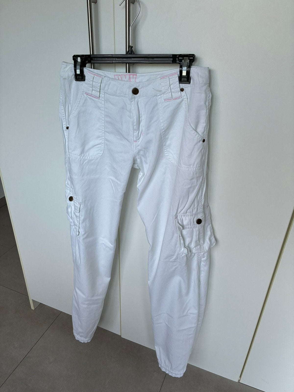 Witte broek maat s, Wit, Ophalen of Verzenden, Zo goed als nieuw, Maat 36 (S)