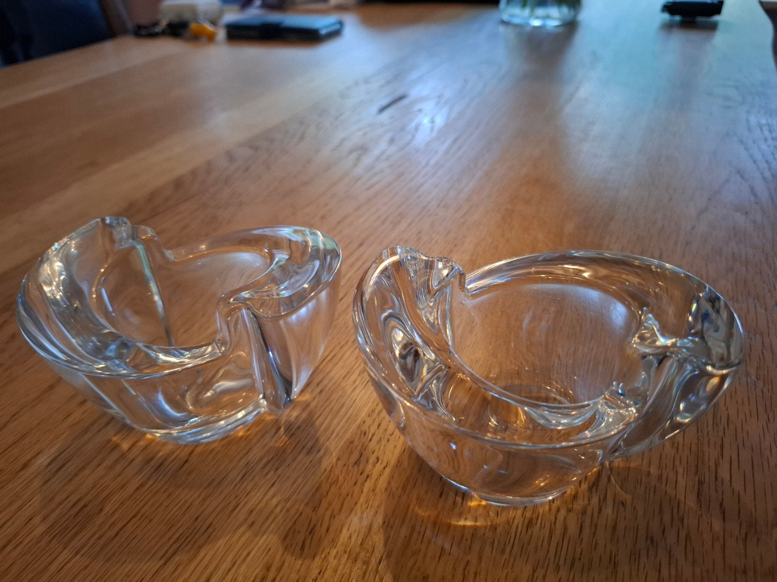 2 prachtige Amalfi waxinelichthouders - Zo goed als nieuw, Ophalen of Verzenden, Zo goed als nieuw, Glas, Waxinelichthouder