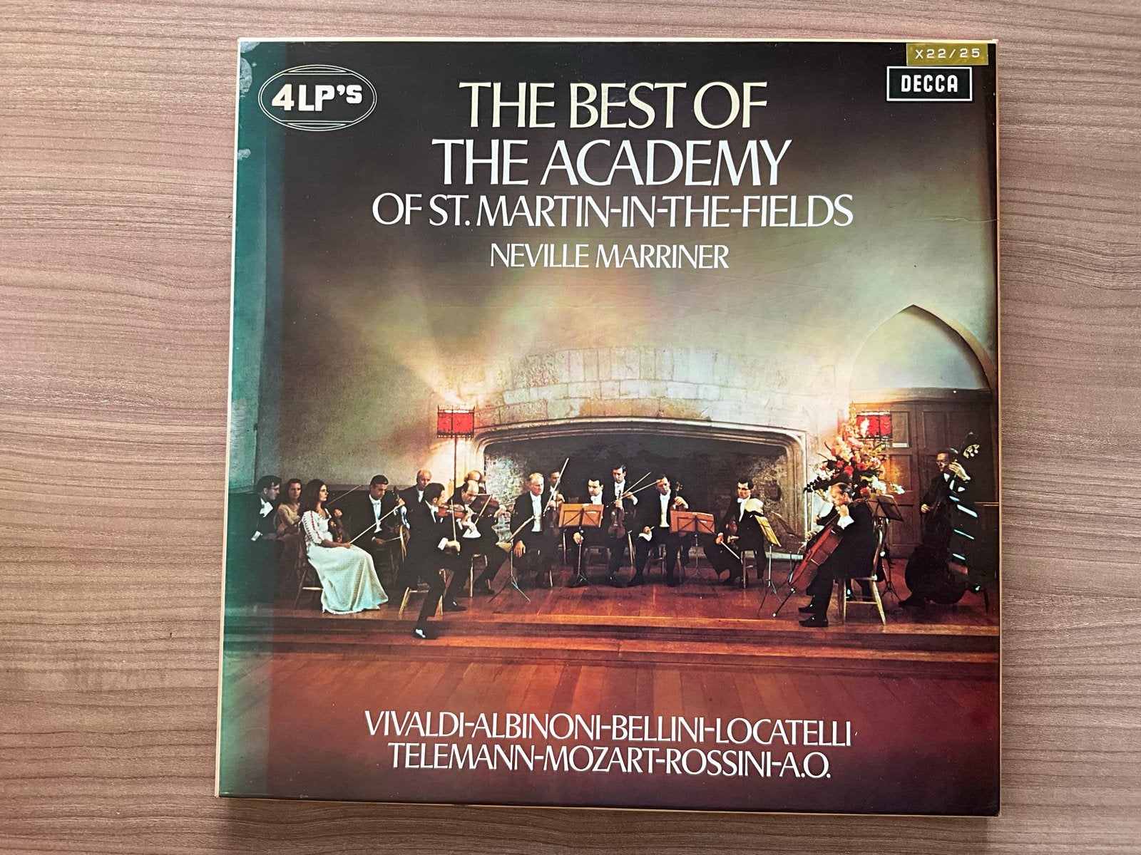 The Best of The Academy of St. Martin-in-the-Fields 4LP, Cd's en Dvd's, Gebruikt, Boxset, Ophalen of Verzenden, Vivaldi