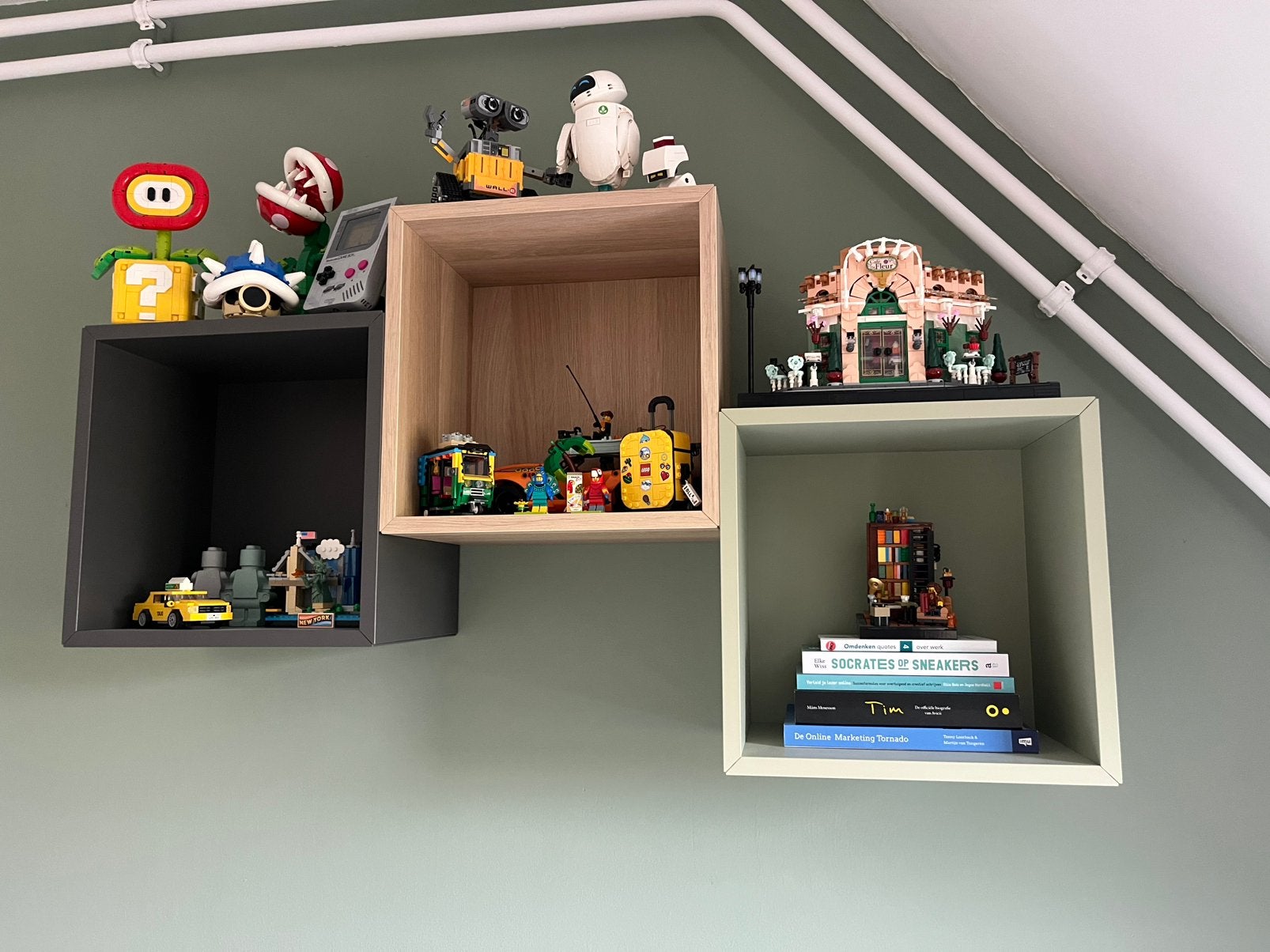 3 EKET kasten van IKEA, Huis en Inrichting, Ophalen, Zo goed als nieuw