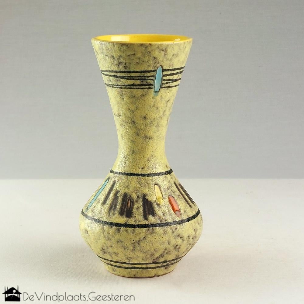 Abstracte Scheurich Foreign vaas - Vintage jaren 50!, Ophalen of Verzenden
