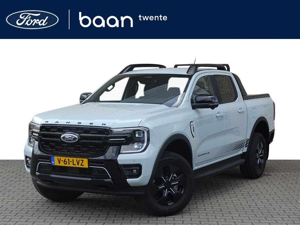 Ford Ranger Stormtrak 2.3 PHEV Double Cab | 5 zitplaatsen |, Auto's, Ford, Automaat, 12 maanden, Stof, 4 cilinders
