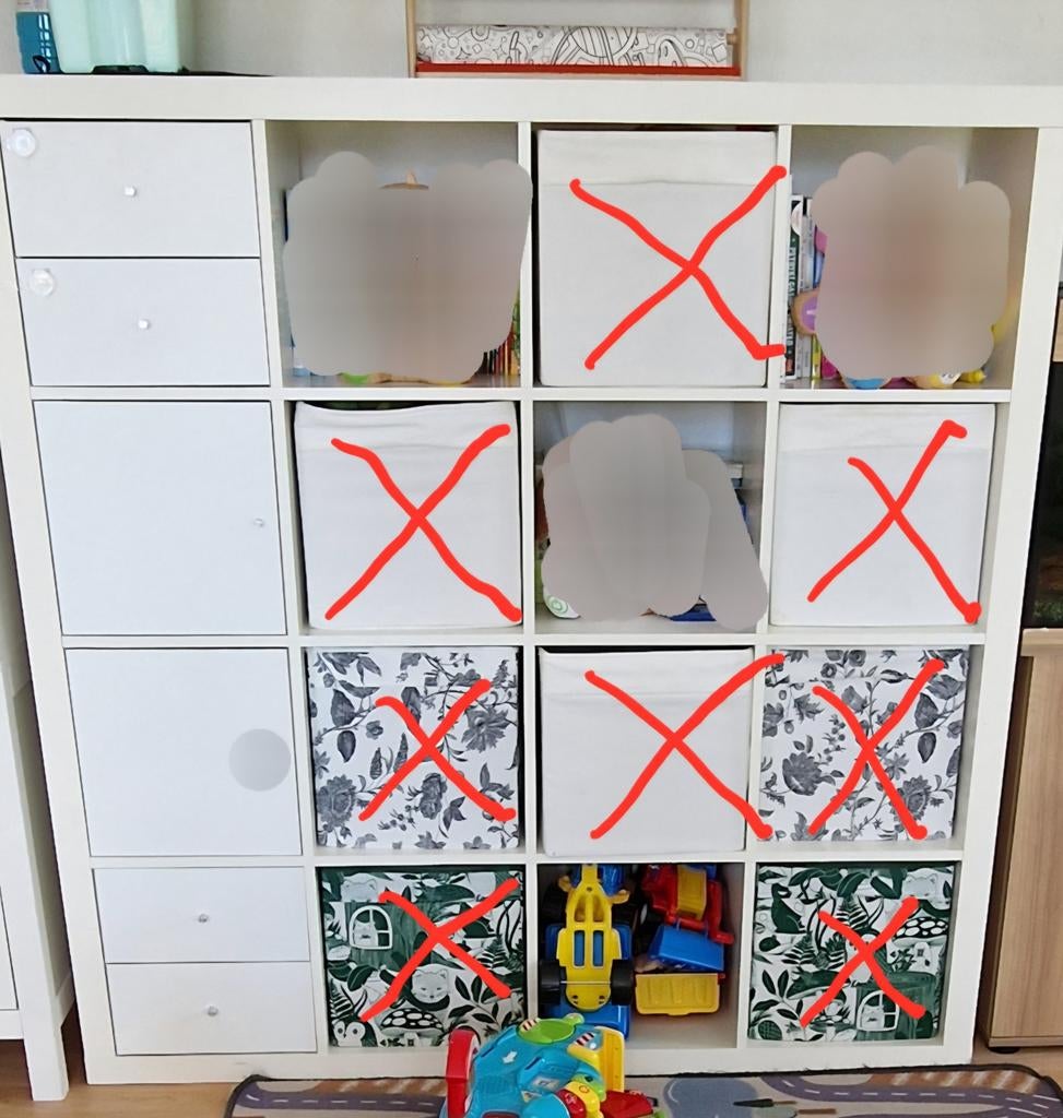 Ikea kallax kast 4x4, Ophalen