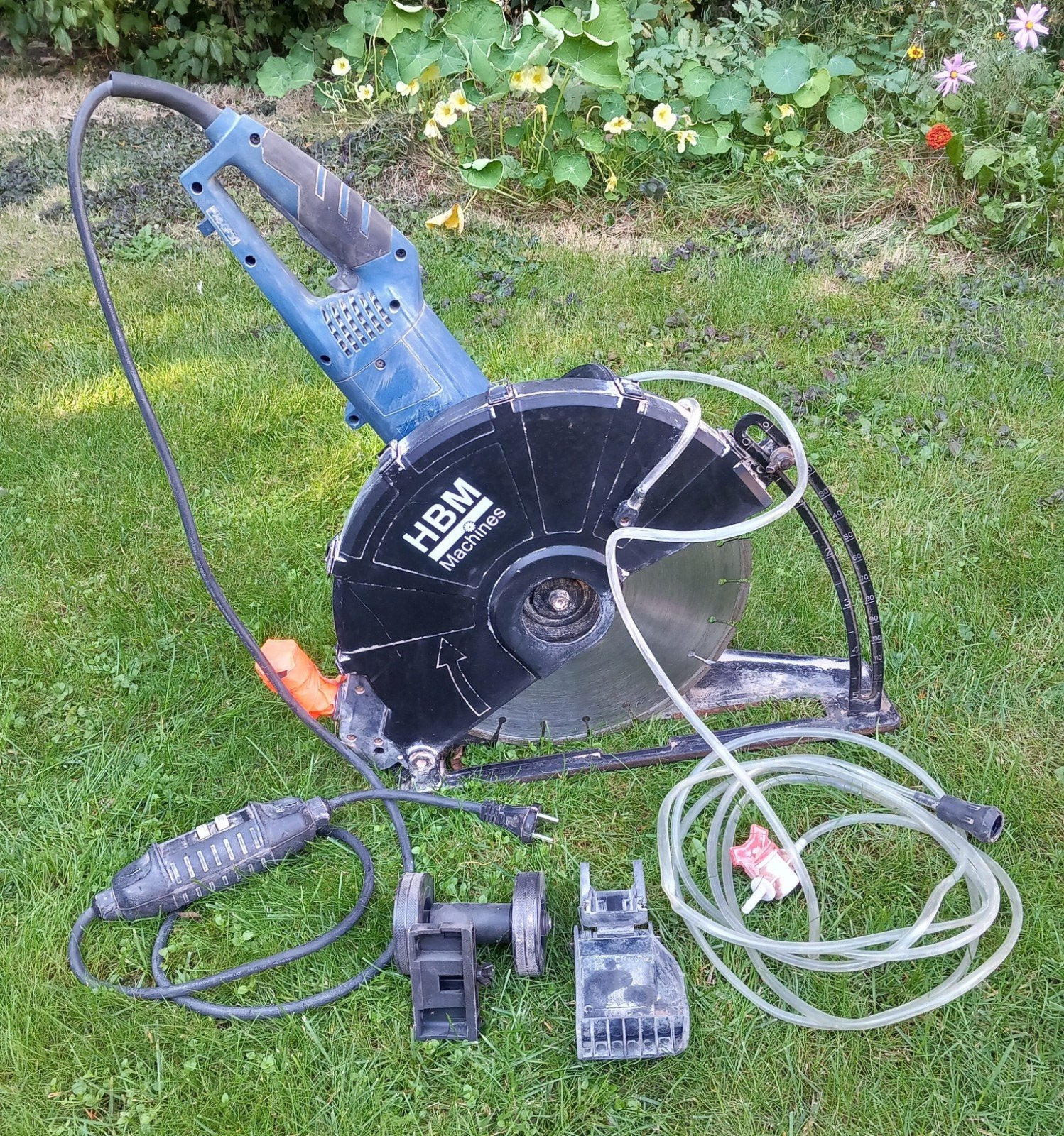 HBM Betonzaag - Zo goed als nieuw, slechts één keer gebruikt, Ophalen, 70 mm of meer, Overige typen, HBM