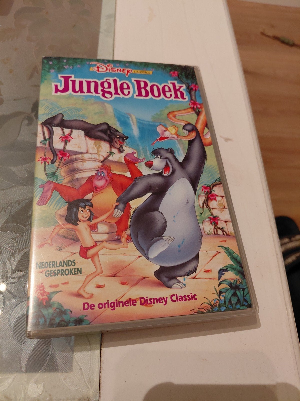 Disney Classics Jungle Boek Videoband., Gebruikt, Tekenfilm, Alle leeftijden, Ophalen of Verzenden