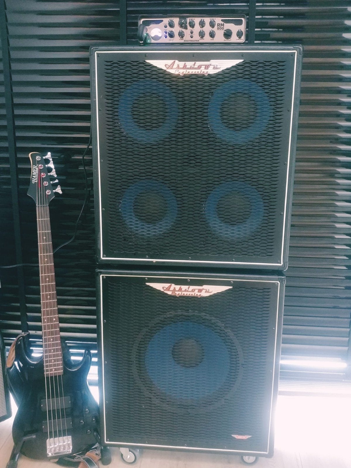 Complete Ashdown stack te koop, Ophalen of Verzenden, Gebruikt, 100 watt of meer