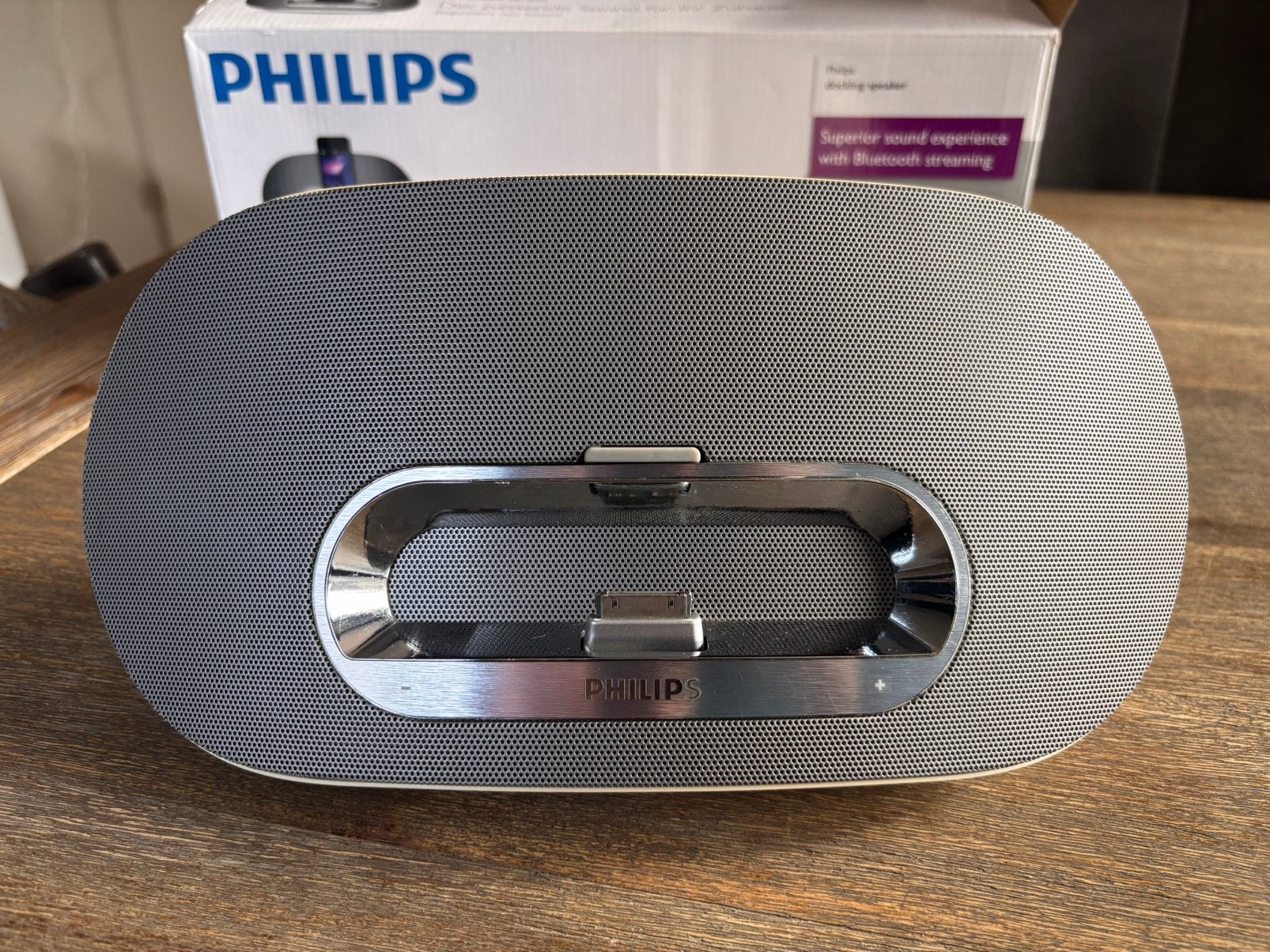 Philips Fidelio DS3600/12 Bluetooth Speaker 20 Watt Wit, Audio, Tv en Foto, Ophalen of Verzenden, Zo goed als nieuw
