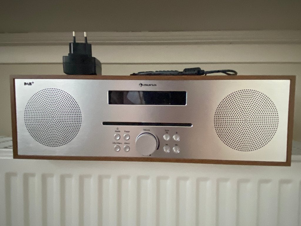Auna Silver Star CD speler en DAB radio, Ophalen of Verzenden, Zo goed als nieuw, Overige typen, Met cd-speler