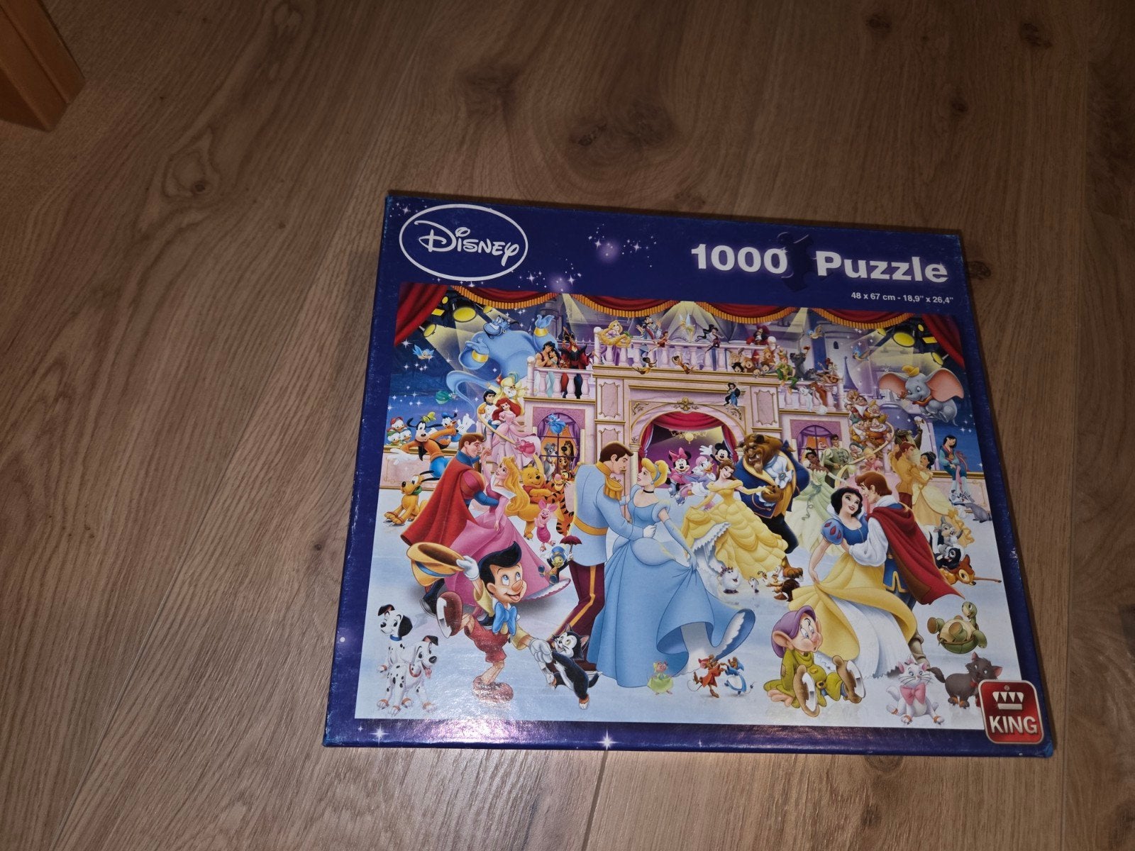 Disney 1000 Stukjes Legpuzzel - holiday on ice, Ophalen of Verzenden, Meer dan 50 stukjes, Zo goed als nieuw, 6 jaar of ouder
