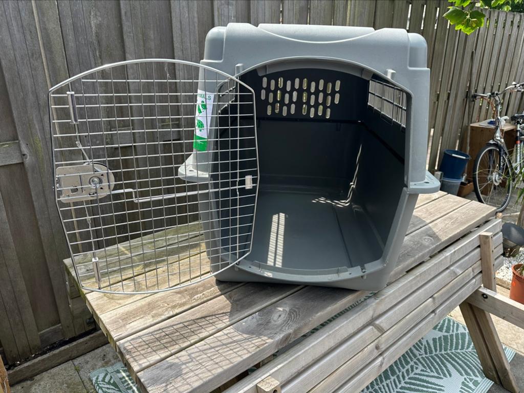 Honden kennel in goede staat 100cm, Ophalen, Zo goed als nieuw