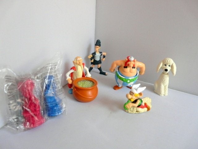 McDonalds 2007-2008 Asterix en Obelix (7 stuks), Ophalen of Verzenden, Asterix en Obelix, Zo goed als nieuw, Beeldje of Figuurtje