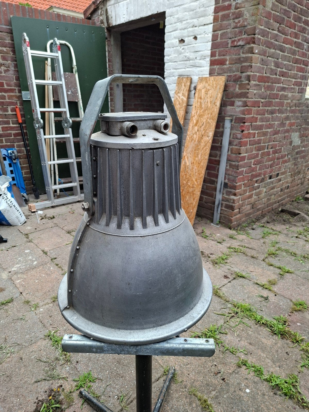 Philips Industriële Lamp - Vintage Design, Huis en Inrichting, Lampen | Hanglampen, Ophalen of Verzenden