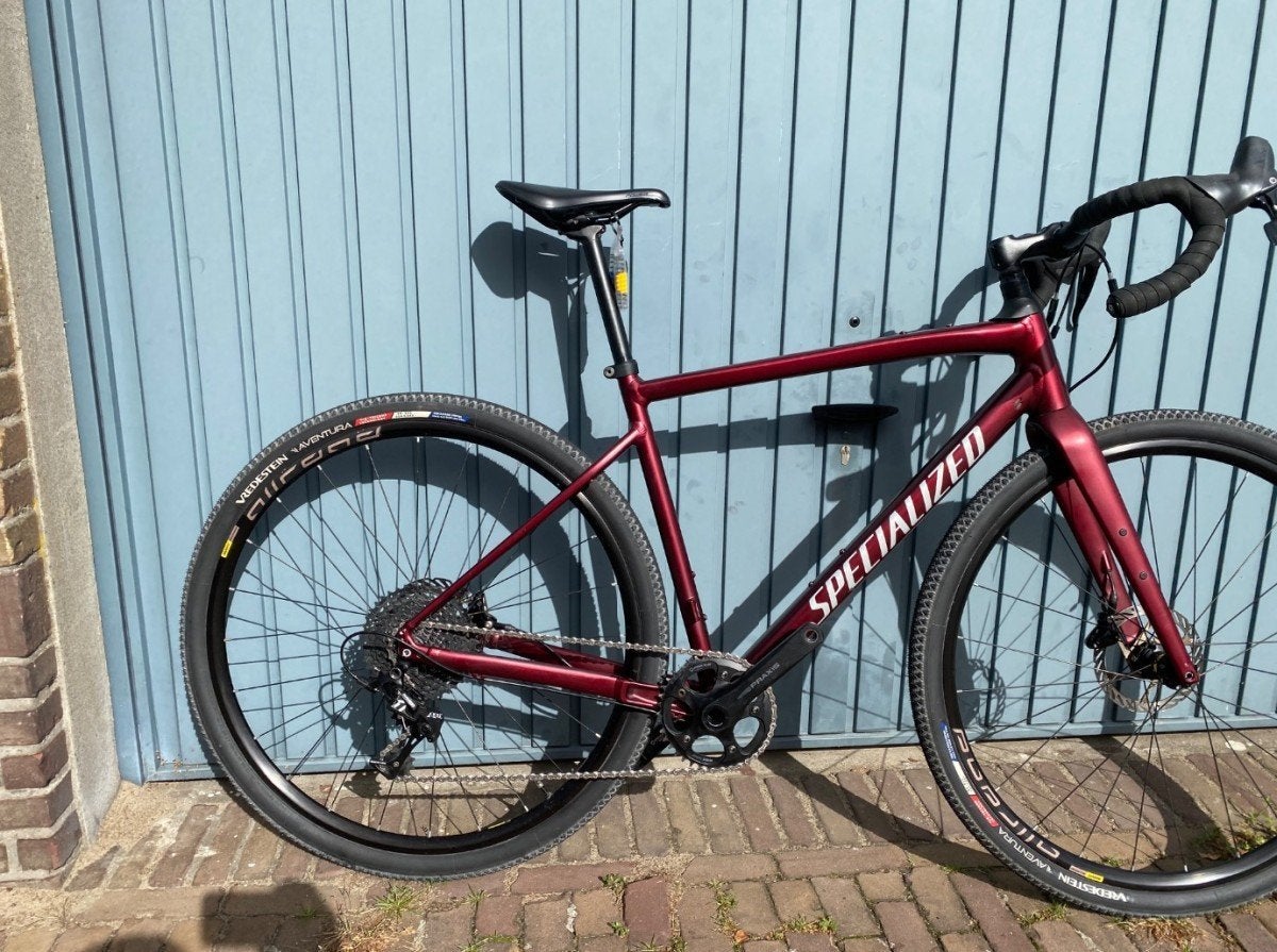 Specialized Diverge Alu Apex Large rood gravelfiets, Fietsen en Brommers, Gebruikt, -, Heren, -
