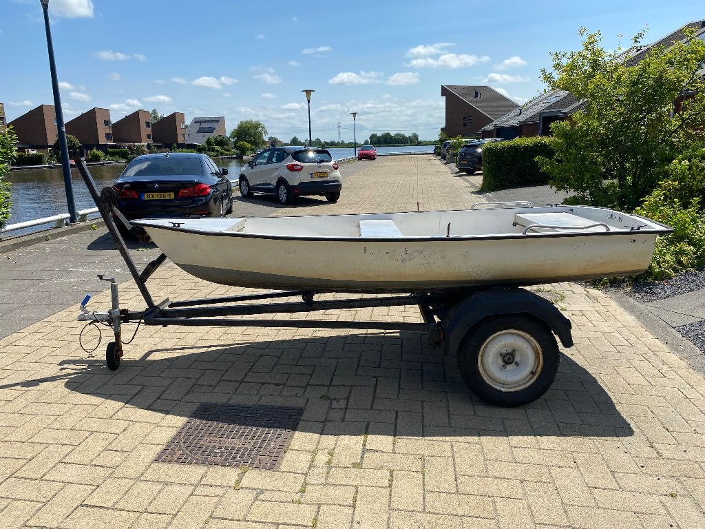 bootje met wegtrailer, Watersport en Boten, Ophalen, Gebruikt, Overige typen