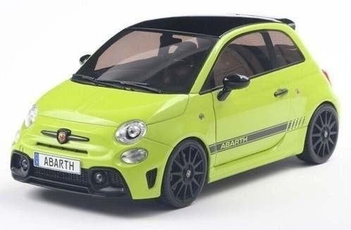 Fiat F595 Abarth '23, groen (Verde Adrenalina) Solido 1:18, Solido, Solido, Rue de L' Ecusson 2, 56120 Josselin France, Nieuw