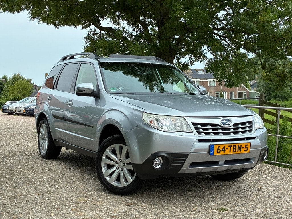 Subaru Forester 2.0 XS Premium Plus | Pano + Leder + Camera, Auto's, Euro 5, Zwart, 4 cilinders, 150 pk
