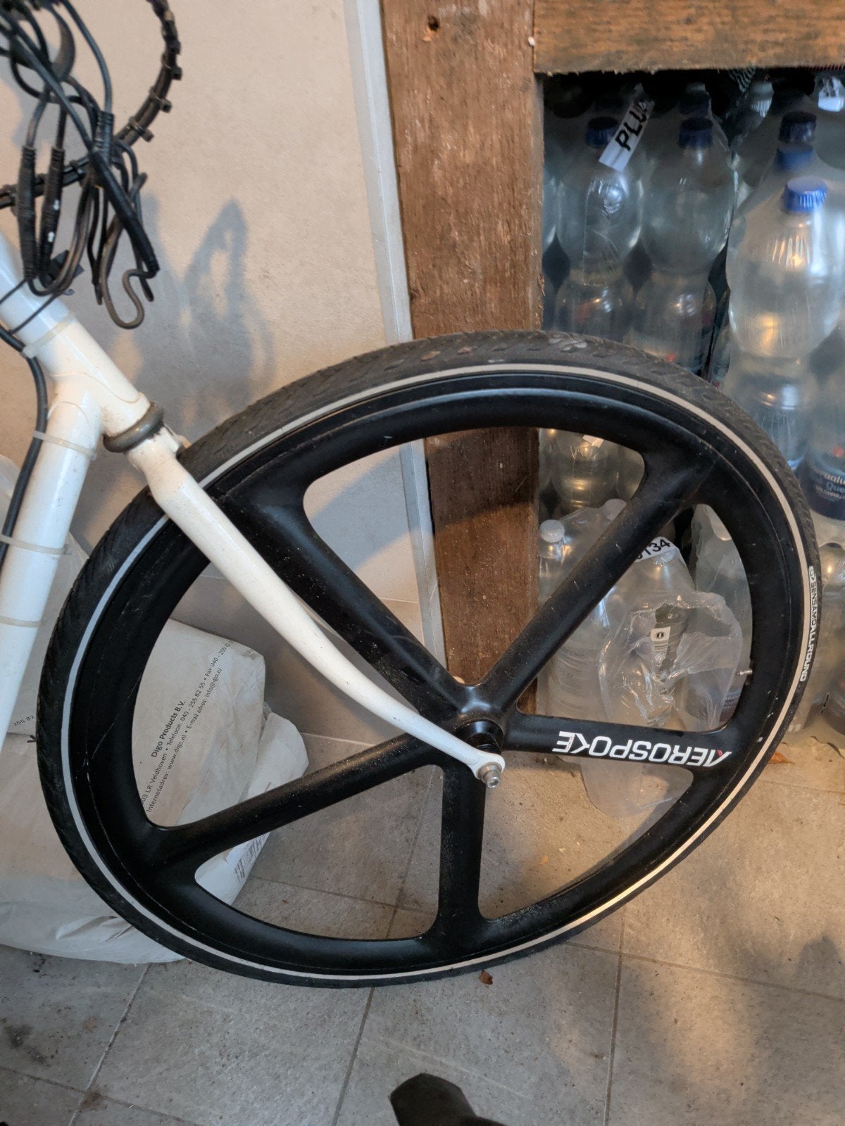 Aerospoke Voorwiel en Jan Jansen Frame, Gebruikt, Aerospoke, Jan Jansen, Ophalen, Wiel