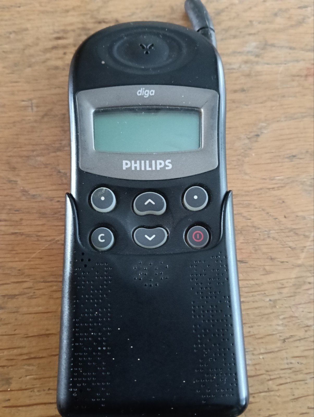 Philips diga mobiele telefoon, Gebruikt, Geen camera, Zwart, Fysiek toetsenbord