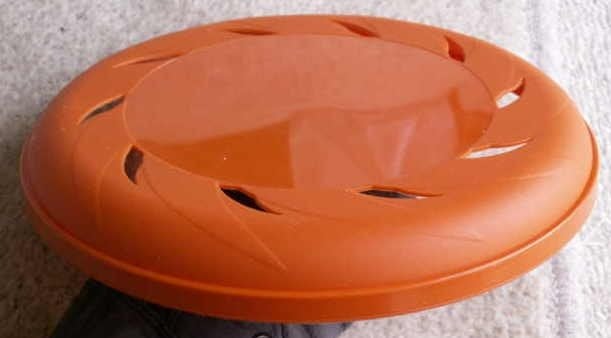 oranje frisbee nieuw, Kinderen en Baby's, Speelgoed | Buiten | Los speelgoed, Ophalen of Verzenden, Nieuw